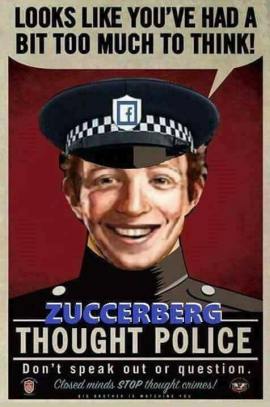 zuckerberg thought police